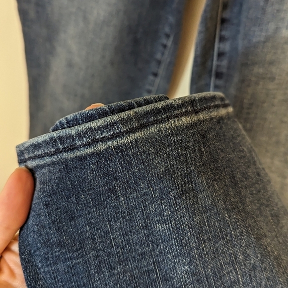 NYDJ Jeans Sheri Slim Plus Size Lift Tuck Technology Stretch Blue 14US 18UK 46FR - Picture 7 of 8